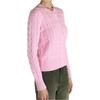 Polo Ralph Lauren Solid Color Single-Breasted Logo Long Sleeve Knit Sweater Women sweater Caramel-Pink 211971868-010