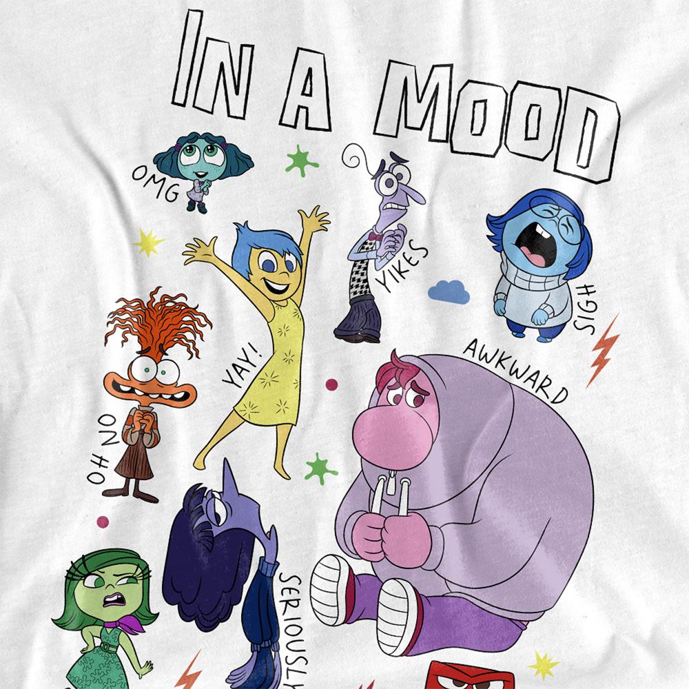 Inside Out 2 Unisex Adult In A Mood T-Shirt