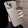 Luxury Original Matte Armor Rugged Phone Case For iPhone 17 16 15 14   11 Pro Max Plus Slim Camera Glass Protection Cn Cover