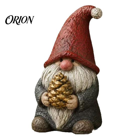 Desktop Shelf Accent Halloween Ghost Figurine Ornament, Resin Christmas Statue, Animal Mysterious Festive Gift Decorations for Home Tabletop