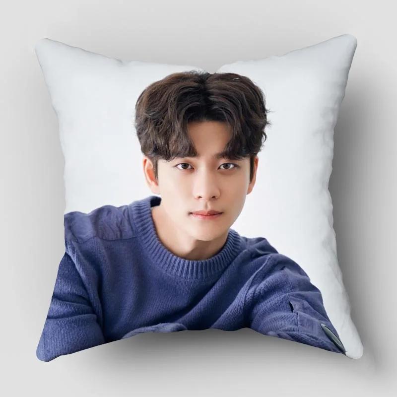 Kang Tae Oh Kpop Band Pillow Case Satin Fabric Pillowcase Decorative Pillow Cover Wedding Decorative 0421