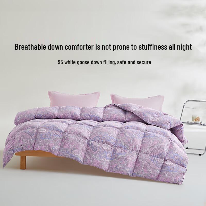 Beyond Antimicrobial 95% White Goose Down All-Season Duvet