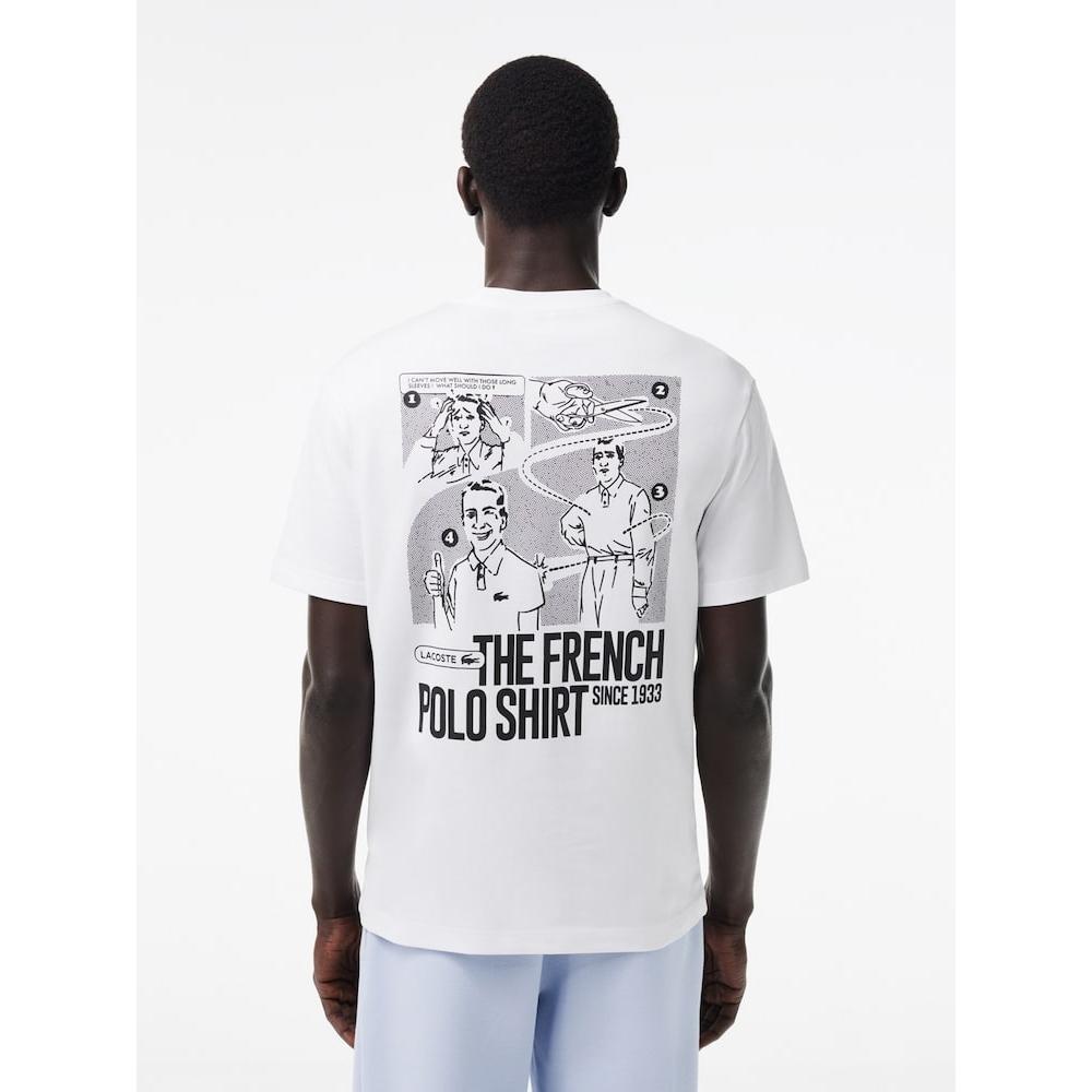 Lacoste Men S comicS Graphic T ShirT Th7363 54g 001 q2nTh7363 54g001