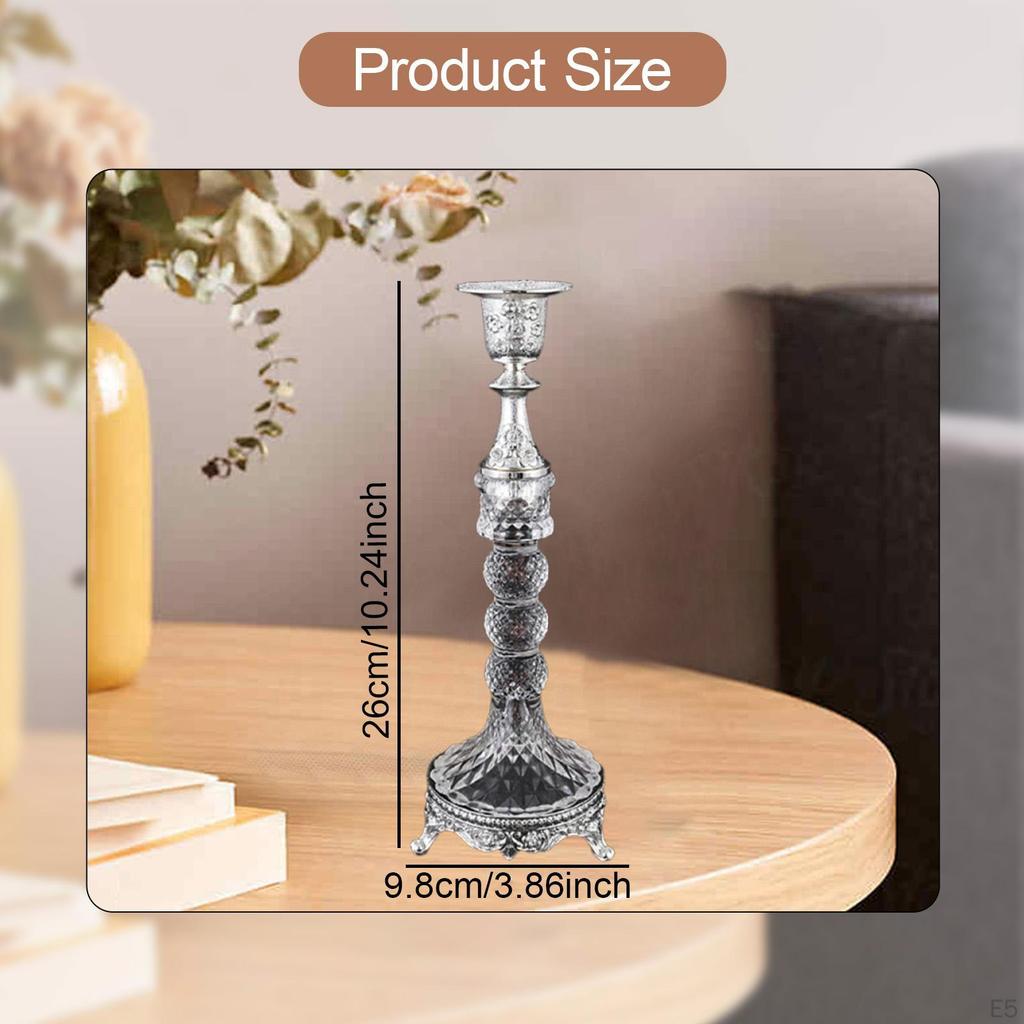 Candle Holder for Taper Candles Modern Design Centerpiece Table and Mantel