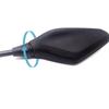 Motorcycle Side Mirrors 2 Pcs Safety Rear View Mirror 360 Degree Rotation Motorbike Mirror Heavy Duty Clear Vision Rear View