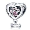 Qikaola Classic Cute Elephant Charms Beads Fit Original  Bracelet Real Silver Color Pendant DIY Jewelry