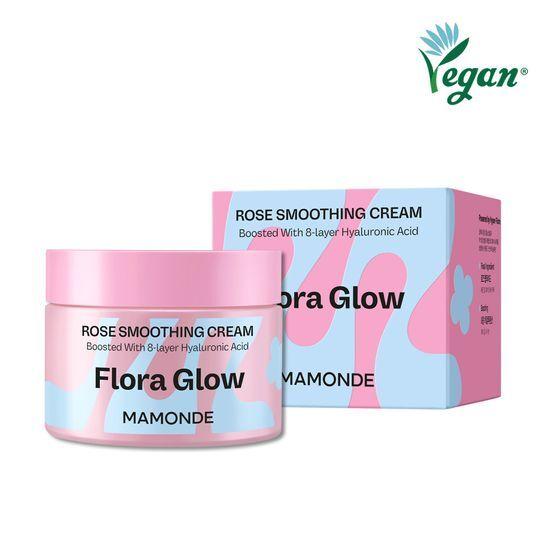 Mamonde Flora Glow Rose Smoothing Cream 50ml