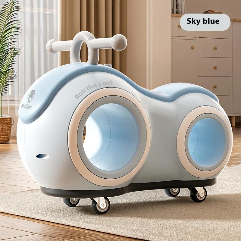 Nová dětská jezdecká hračka Peanut Bike Klouzavý styl 1-3 roky staré dětské kolo Bez pedálů Yo kolo Dětské kolo Klouzavé kolo Dárek