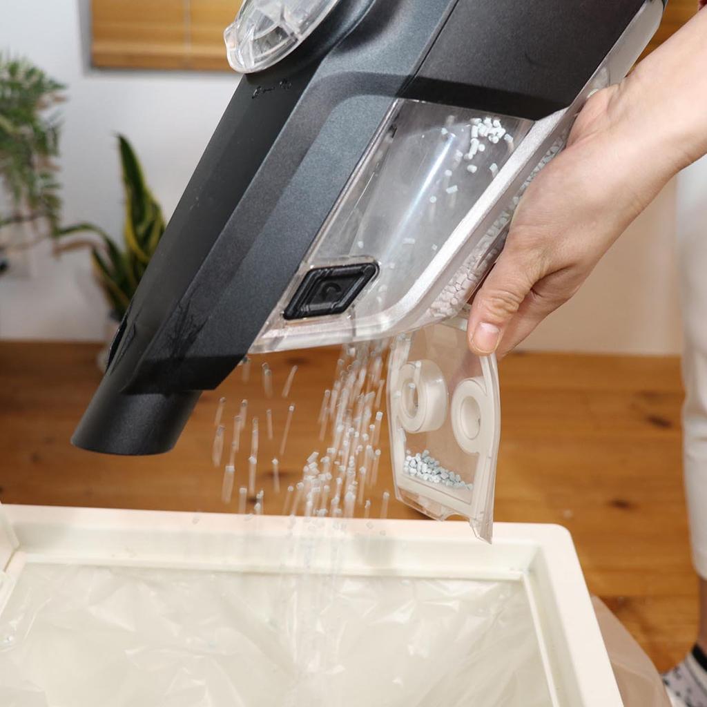 Bosch Professional 18V Cordless Stick Vacuum Cleaner with Powerful Suction and Easy Dust Disposal Charger Sold (Body Only, Separately) GAS18V-1H