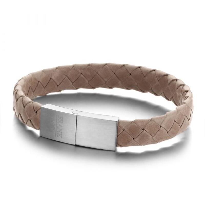 

[Frank 1967] Venicia 2 Leather Bracelet Beige 7FB-0322