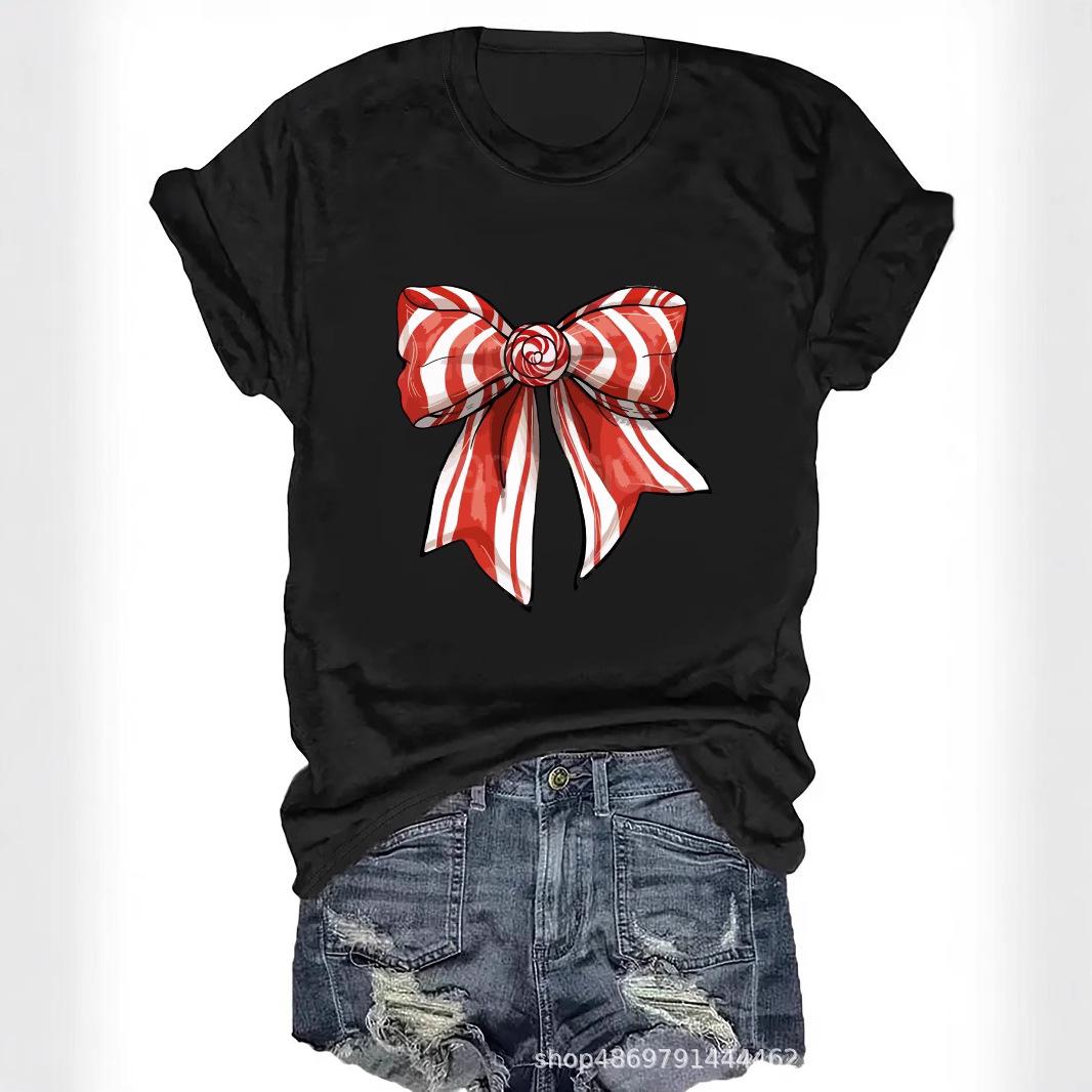 

Women s Fashion Round Neck T-Shirt Double Extra Large