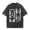 Washed Vintage Singer Lauryn Hill Graphic Print Tshirt Men Women Clothing Hip Hop Fashion Street Oversized Crewneck Tee Shirts