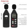Sound Level Meter Digital Handheld DB Meter Sonometros Noise Audio Level Meter 40-130dB Decibels Mini Noise Sound Meter