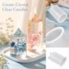 Cylinder Silicone for Candle Making Pointed Top Resin for DIY Crafts