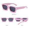 Fashion Chunky Square Shades Thick Frame Black Sun Glasses Sunglasses for Women Men