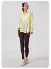 Women's Loose-Fit Breathable Sun Protection Yoga Top with Buttocks Coverage and Long Sleeves