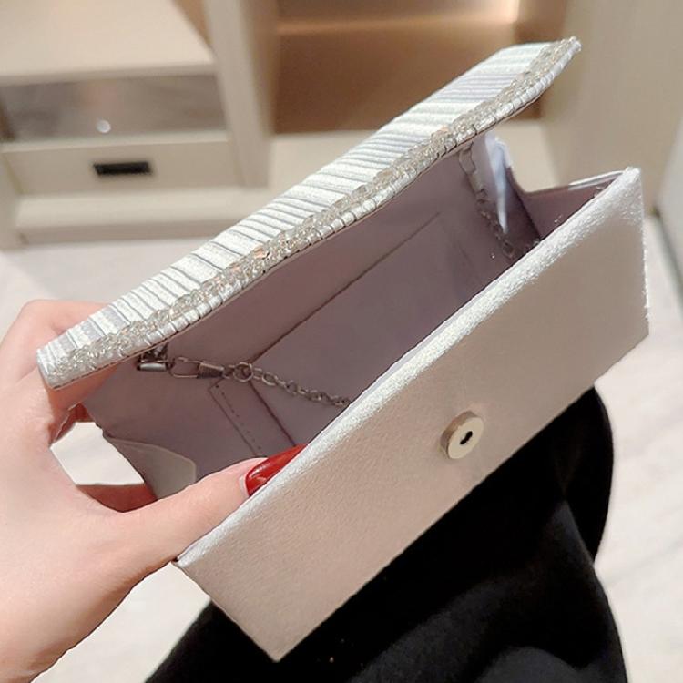 Women Girl Formal Evening Bag with Chain Banquet Purse Female Handbag Clutches