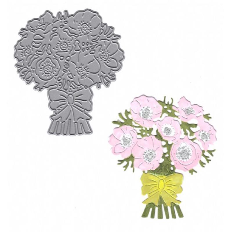 Flower bouquet Metal Cutting Dies Scrapbooking Album Paper Cards Decorative Crafts Embossing Die Cut