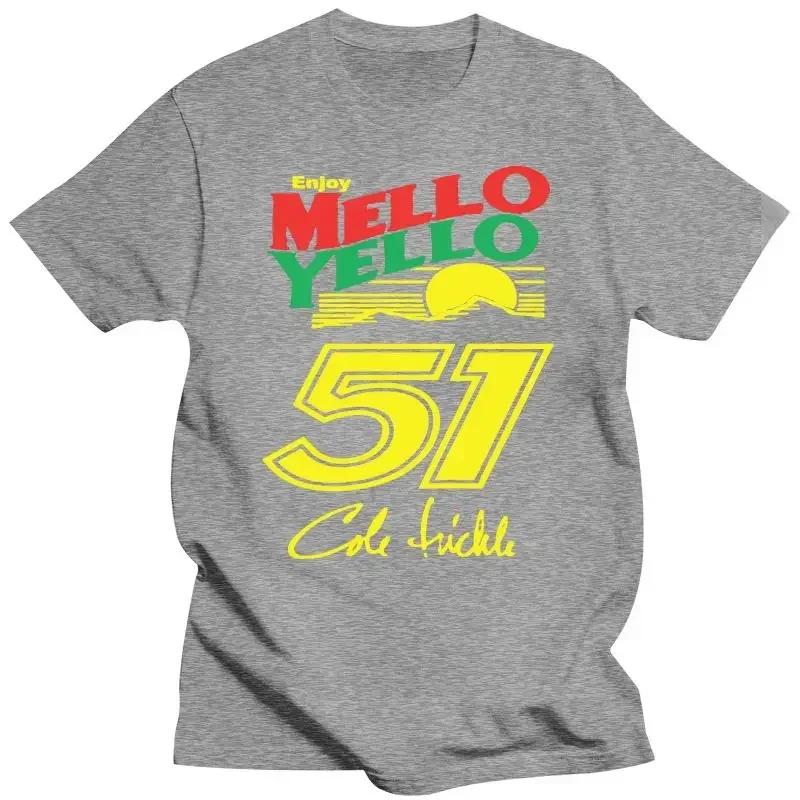 Heavyweight Informal New New 2024 Cole Trickle Days Of Thunder Mello Yello 51 Usa Size S To 5Xl TShirt En1 Popular Tee Shirt