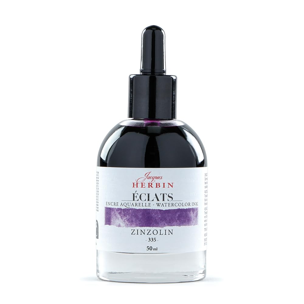 Herbin Watercolor Color Eclat hb16335 Ink, Ink, Dye, 50ml, Xanzolan,