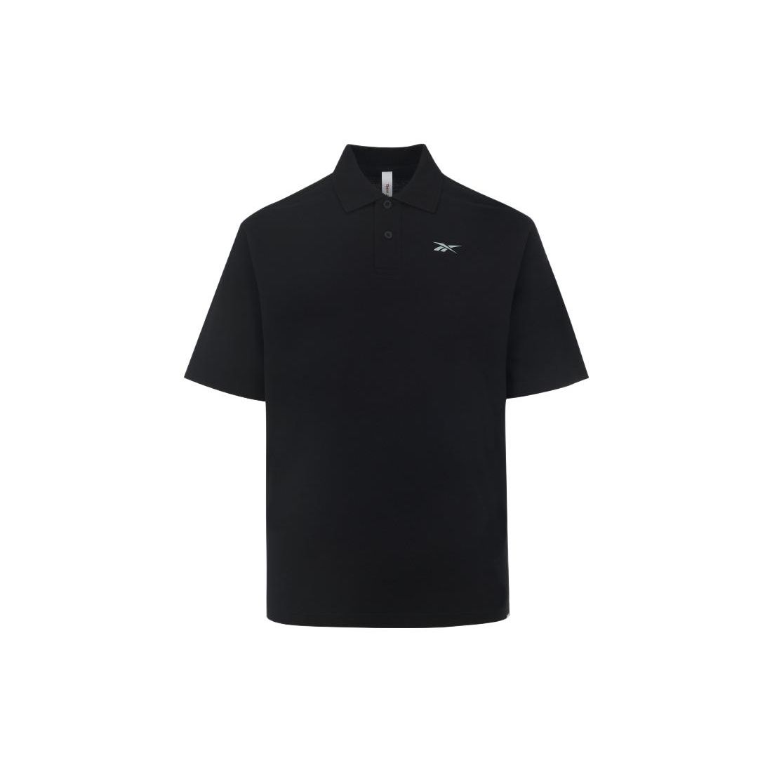 

Reebok Solid Color Sports Casual Polo Shirt Unisex tops Black 23RMS401U001 L