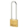 30mm Brass Padlock - 64mm Shackle Double Locking