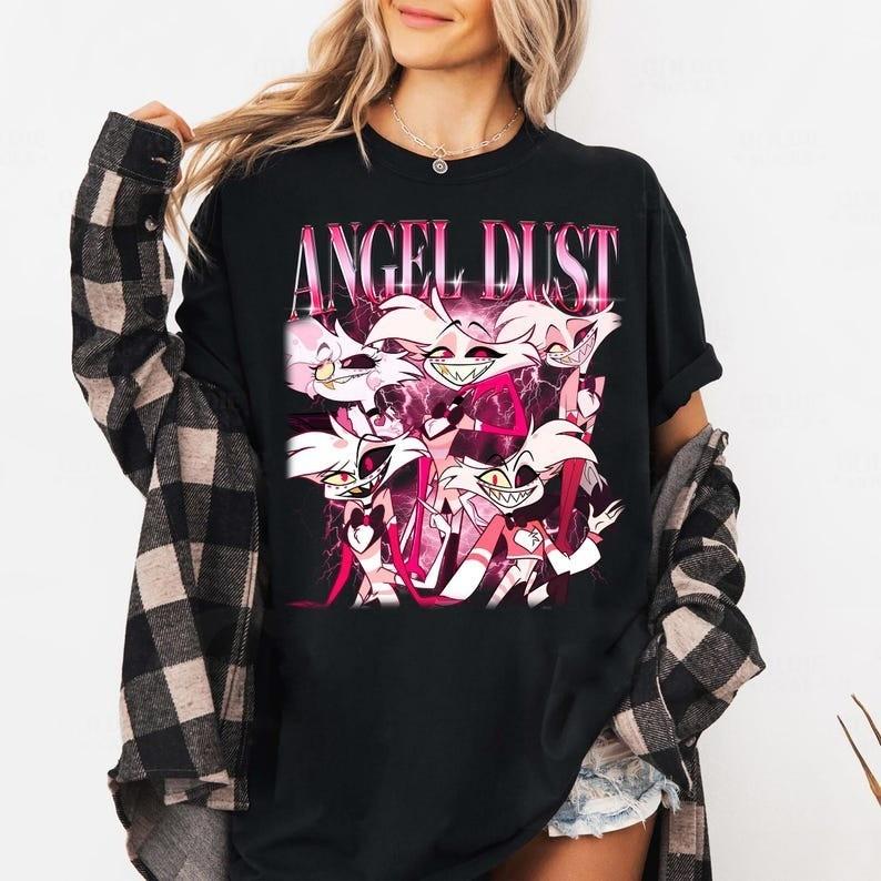 Angel Dust Hazbin Hotel Tshirt Gift For Man and Woman Unisex T-Shirt XXXXL