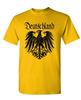 BLACK DEUTSCHLAND EAGLE - German Soccer - Cotton Unisex T-Shirt
