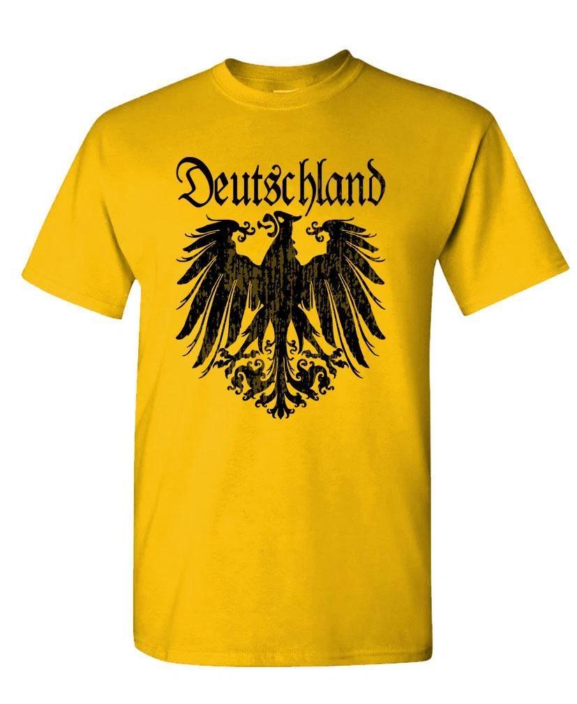 BLACK DEUTSCHLAND EAGLE - german soccer - Cotton Unisex T-Shirt XL
