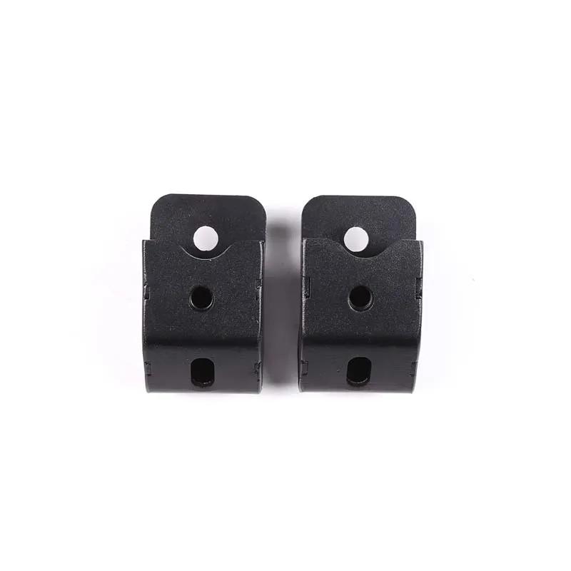 2pcs/Set Steel Black Car Front Seat Foot Heightening Bracket For Toyota Tacoma 2016-2022 Auto Interior