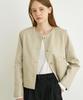 Asif Basic Round Jacket (Khaki Beige)