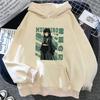 Muichiro Tokito bedruckte Grafik Demon Slayer Anime Muster Herren Sweatshirt und Chandal Herren Harajuku Casual Kapuzenpullover