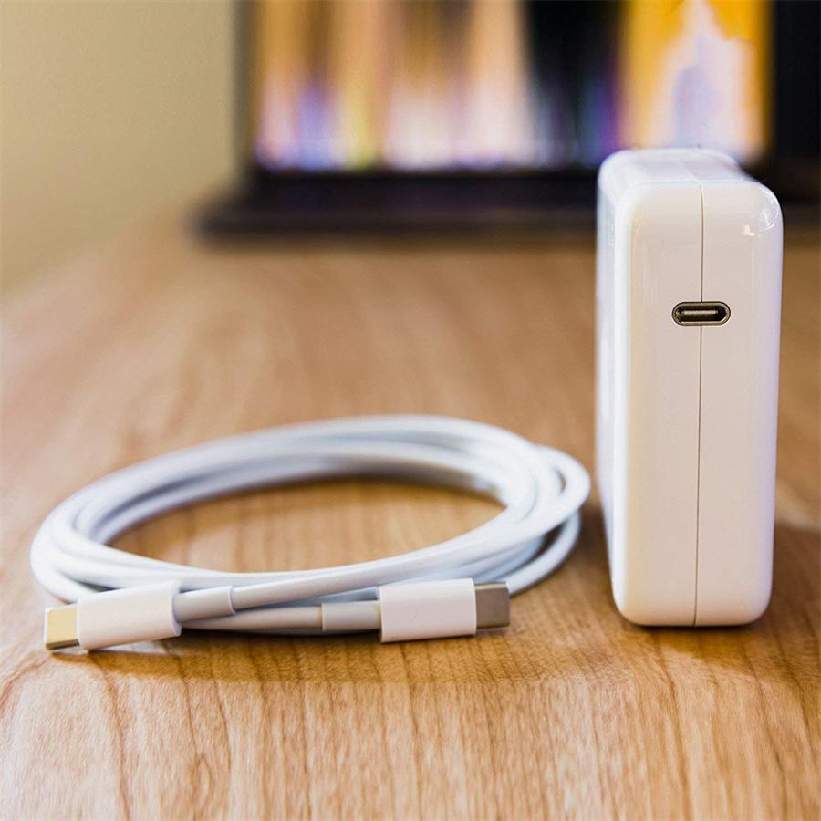 61W PD Charger with 2M Cable USB C To USB Type C For  Google Pixelbook/ Pixel Slate/ Pixelbook Macbook Pro 12-inch 15-inch MJ262LL/A