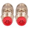 2Pcs Adjustable Watering Sprinkler G1 2 Male Thread Garden Lawn Brass Sprayer Nozzle