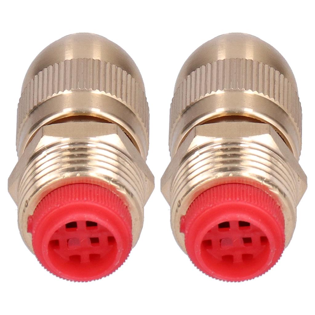 2Pcs Adjustable Watering Sprinkler G1 2 Male Thread Garden Lawn Brass Sprayer Nozzle