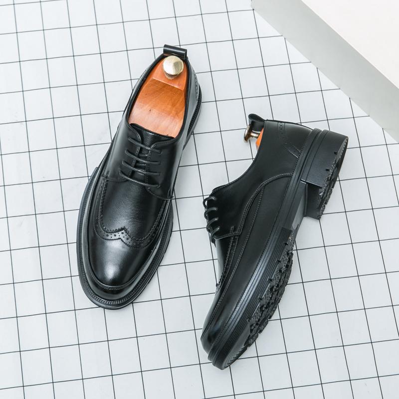 Men's Dress Oxford Shoes Classic Lace Up Formal Shoes