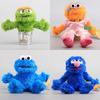 Street Loutky Plyšové Hračky Elmo Cookie Monster Ernie Měkké a Roztomilé Plyšové Panenky**