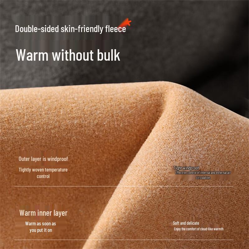 Baleno S&K Men's Double-Sided Fleece Thermal Base Layer Pants