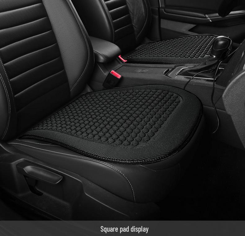Breathable Ice Silk Car Seat Cushion - Universal Cool Pad for All Seasons