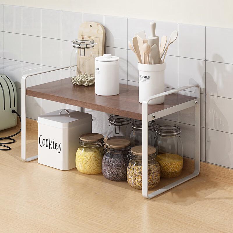 WEZHO Kitchen Countertop Tiered Storage Shelf