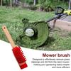 Çim Biçme Makinesi Fırçası Kompakt Boyut Ahşap Sap Temizleme Fırçası Çim Biçme Makinesi Aksesuarı Fırça Çim Kırpıntısı Kir Temizleme Aleti