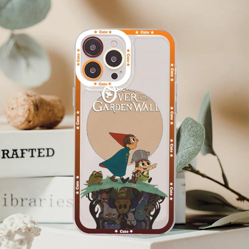 Cartoon O-Over the G-Garden W-Wall Phone Case For iPhone 15 11 12 13 14 Mini Pro Max XR X XS TPU Clear Case