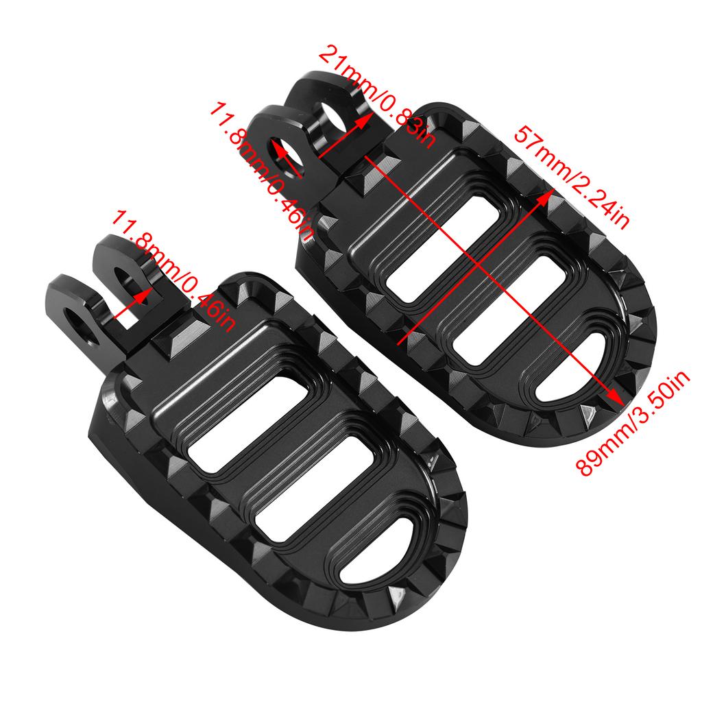 Front Footrests Foot Peg Fit for KAWASAKI Vulcan S 650 2016-2023/Vulcan S 650 Cafe 2018-2023