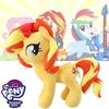 Rozkošný Duhový Plyšový Jednorožec My Little Pony Panenka Měkká a mazlivá hračka pro holky