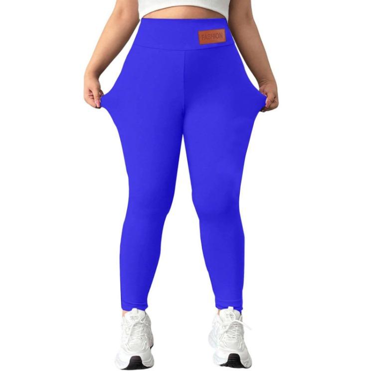 Warm Lamb Wool High Waisted Pencil Pants Ladies Slimming Thickened Bottom Trousers