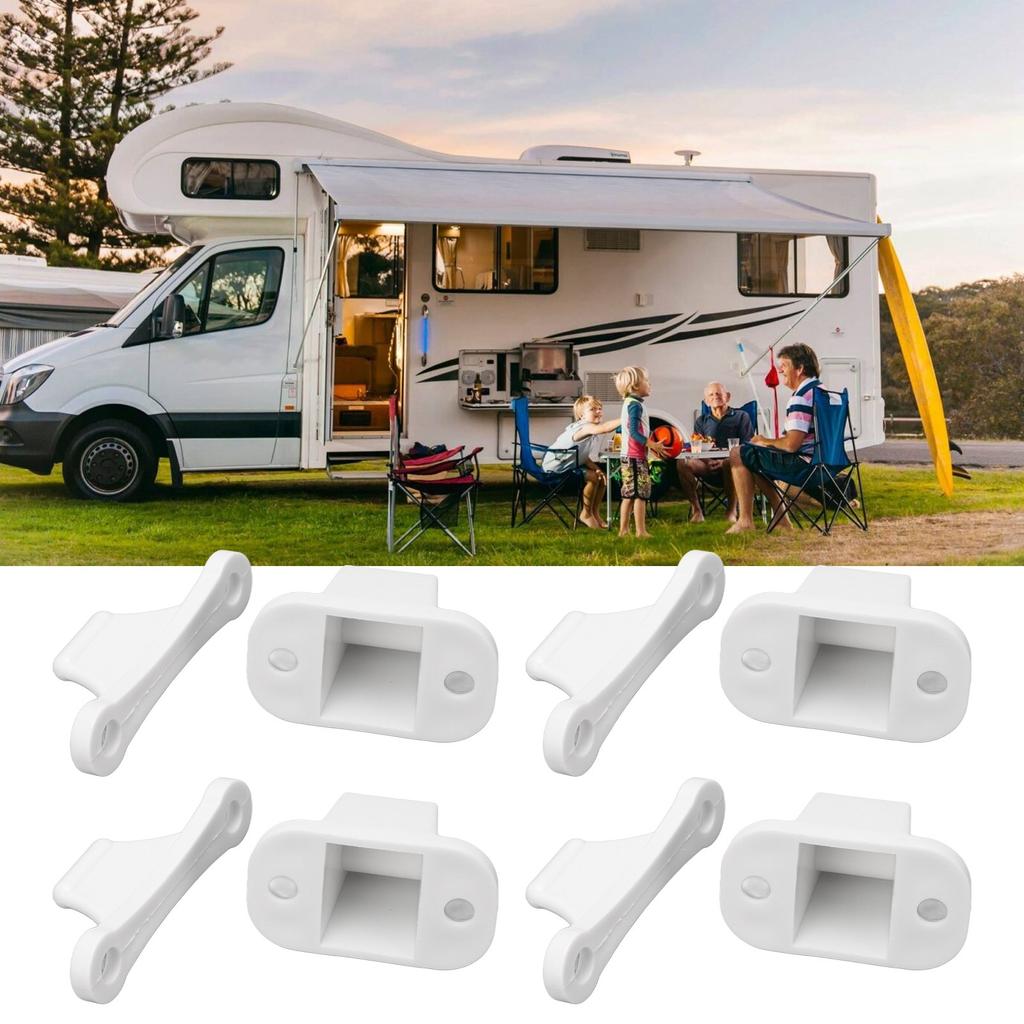 4er Set Wohnmobiltürhalter Multifunktional Tür offen halten Rostfrei Türstopper für Boot