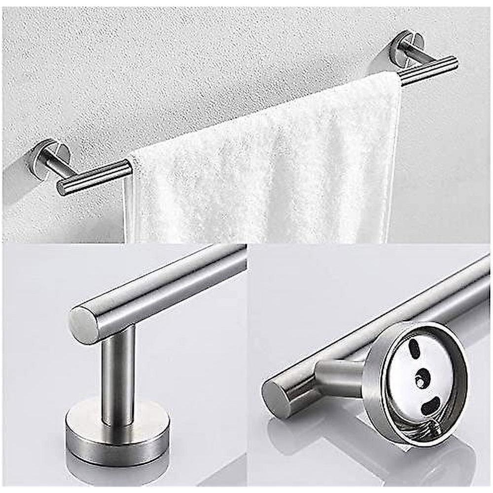 5-piece Set Gift Towel Rack 41 Cm Towel Bar Wall-mounted Bathroom Rack