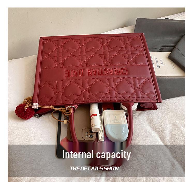 Damen 2025 Trendige Europäische & Amerikanische Schultertasche – Große Kapazität, Vielseitige Modehandtasche