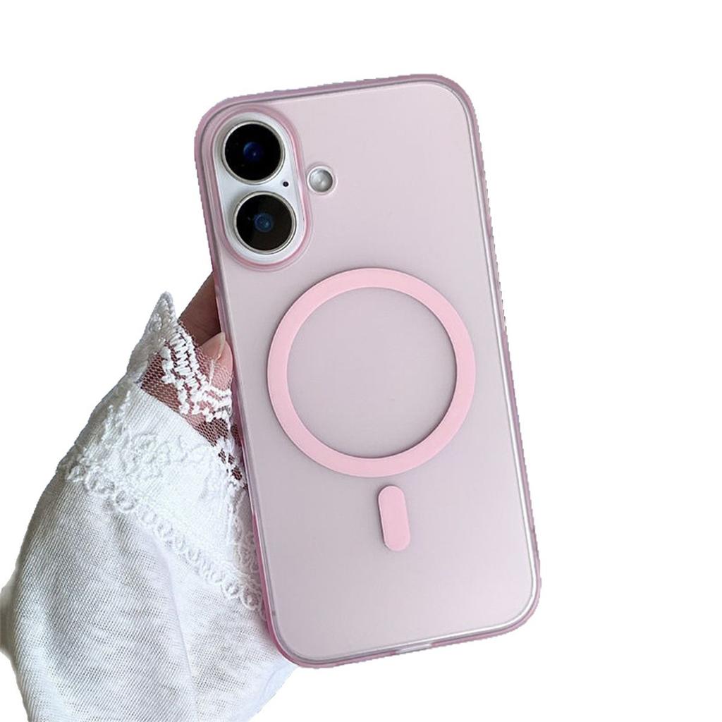 Ice Mist Magnetische Handyhülle für Apple Handy Schutzhülle Huaqiangbei Fortschrittliche Magnetische Handyhülle Minimalistisch Designt für Frauen