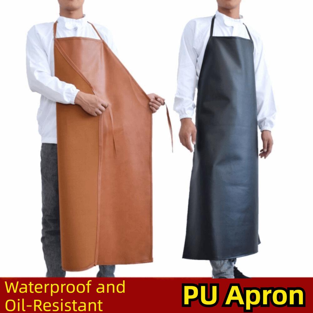 Thickened Welding Protective Apron 95/120cm Kitchen Apron Work Apron Welding Protective Gear